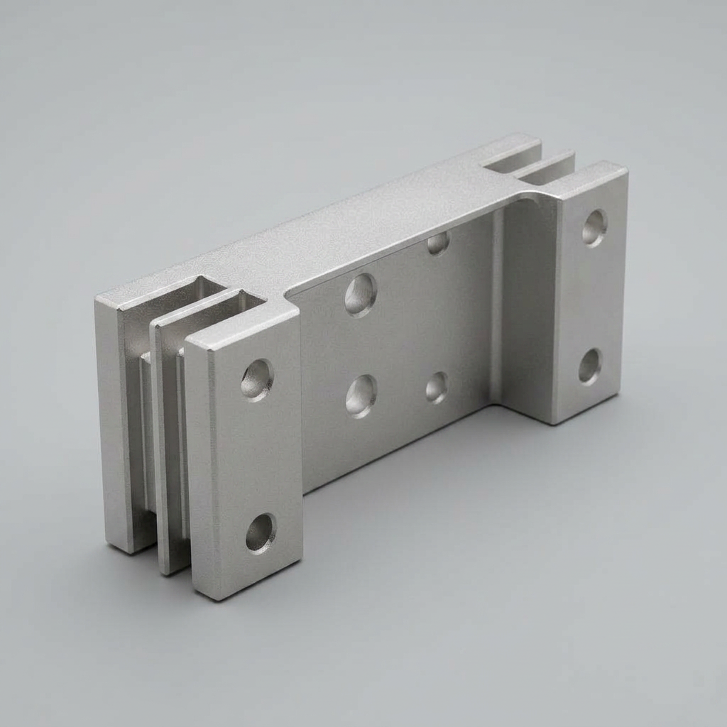 Bead Blasting applied to a metal component