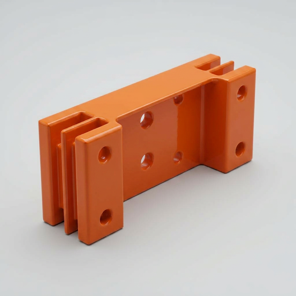 Powder Coating applied to a metal component