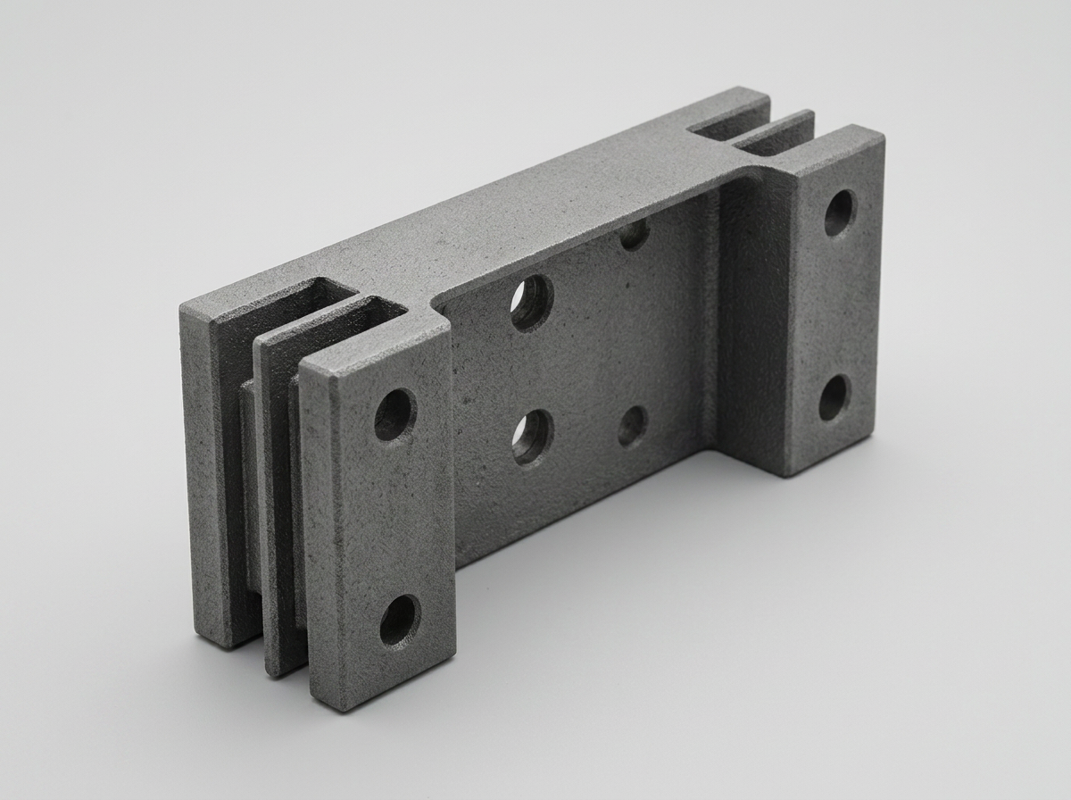 Zinc Spraying applied to a metal component